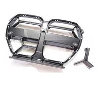 rejillas delanteras Para BMW Para G80 M3 G82 G83 M4 2021-2023 Estilo Capó Delantero Riñón Aspecto Fibra Carbono Rejilla Parachoques Malla Negra Brillante(Carbon Fiber Pattern)