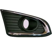 Rejillas delanteras Para Chevrolet Para Captiva 2015-2018 Marco Cubierta de faros antiniebla Barra delantera Rejilla(Only Right)