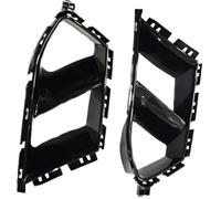 Rejillas delanteras Para M3 Para M4 Para G80 Para G82 Para G83 2021-2024 Marco Antiniebla Cubierta Rejilla Parachoques Delantero Moldura Ventilación Lateral(Glossy Black)