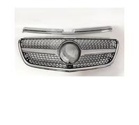 Rejillas Delanteras Para Mercedes Para Benz Para Vito Para W447 Para V250 Para V300 Para V260 2015-2023 Ajuste Parachoques Parrilla Delantera Diamante(20-23 VITO Silver)