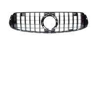 Rejillas Delanteras Reemplazo Rejilla Radiador Parachoques Delantero Carreras Para Mercedes Para Benz Para Clase-GLC Para C253 2020-2022 Coupé(Negro)