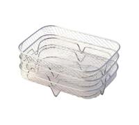 Rejillas For Freidora De Aire, Deshidratador Rectangular, Cesta For Parrilla, (Compatible Con Ninja Foodi), DZ201 DZ100, Accesorios For Freidora De Aire