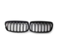 Rejillas Frontales ABS Malla Parrilla Delantera Negra para 2 Series 2014-2017 Parrilla Parachoques Delantero Decorativa