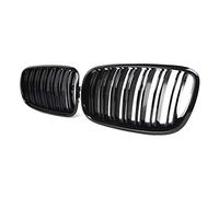 Rejillas Frontales Car Kidney Grill Racing Parrilla Doble Línea para 2007-2014 Parrillas Delanteras para Automóviles Decorativa