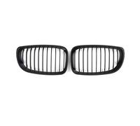Rejillas Frontales Car Kidney Grill Sport Racing Grille para 1 Series E81 E82 E87 E88 2008-2013 Decorativa(Grille 4)