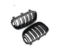 Rejillas Frontales Car Kidney Grill Sport Racing Grille para 1 Series E81 E82 E87 E88 2008-2013 Decorativa(Grille 1)
