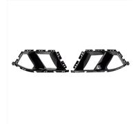 Rejillas Frontales Compatible Con BMW Para G80 M3 G82 G83 M4 2021-2024 Parachoques Delantero Faros Antiniebla Cubierta Del Capó Rejilla Entrada De Aire Para Marco(Black A)