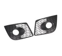 Rejillas Frontales Compatible Con Seat Para Leon Para Cupra 1P 2005 2006 2007 2008 2009 2010 2011 Cubierta Rejilla Faro Antiniebla Parachoques Delantero Izquierda Derecha(Pair)