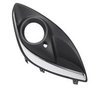 Rejillas Frontales Compatible Con Vauxhall Para Corsa D 2011 2012 2013 2014 Parachoques Delantero Luz Antiniebla Rejilla Cubierta Cromada Accesorios 13345358 13344798(Left)