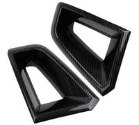 Rejillas Frontales De Radiador 2 Piezas Pegatinas Embellecedoras Rejilla Lateral Parachoques Delantero Para Chevy Para Colorado 2023-2024 ABS Coche Rejilla Marco