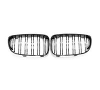 Rejillas frontales de radiador 51137166439 51137322209 Rejilla De Riñón Parachoques Delantero Para E81 E87 E82 E88 128I 130I 135I 2008-2013 Parrillas Carreras Listones Dobles Parrilla Delantera