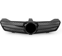 Rejillas Frontales De Radiador Coche para Mercedes CLS Class W219 CLS500 SLS600 CLS63 AMG 2004-2008, Riñón Delantero Parachoque Reemplazo Exterior Accesorios,A/Black