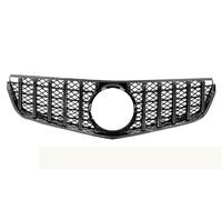 Rejillas frontales de radiador Kit De Ajuste Rejilla Radiador Delantero Deportivo GT Compatible Con Para Mercedes Para Benz Clase E W207 C207 Coupe 2009-2013 Parrillas delanteras(Negro)