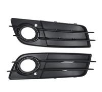 Rejillas Frontales De Radiador Par Rejillas Luz Antiniebla Delanteras Negras Mate Para A4 Para B8 Para S-Line 2008-2012 8K0807681C 8K0807682C Coche Rejilla Marco