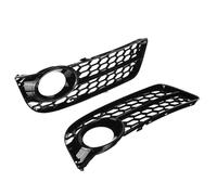 Rejillas Frontales De Radiador Para A5 Coupé/Sportback 2008-11 Cabriolet 2010-2011 Parachoques Delantero Luz Antiniebla Rejilla Malla Cubierta Luz Antiniebla Coche Rejilla Marco(With Black)