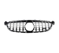 Rejillas Frontales De Radiador Para Benz Para Clase C Para W205 Para C205 ABS Car Styling Parrilla Central Para C63 Para AMG Parrilla Parachoques Delantero Coche Rejilla Marco