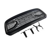 Rejillas frontales de radiador Para Dodge Para Ram 1500 2013-2018 Parachoques Delantero Parrilla Parrillas Malla Protector Cubierta Bodykit Tuning Accesorios Rejillas Frontales(With LED light)