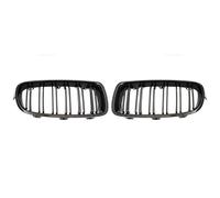 Rejillas Frontales De Radiador Para F30 Para F31 Para F35 2012-2018 320i 325i 328i Accesorios ABS Car Styling Rejilla Delantera Riñón Rejilla Doble Listón Coche Rejilla Marco(Double Line Black)