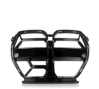 Rejillas Frontales De Radiador Para G80 Para G81 Para M3 Para G82 Para G83 Para M4 2021-2024 Para CSL Estilo Capó Racing Grill ACC Rejillas Delanteras Coche Coche Rejilla Marco(Glossy Black)