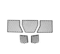 Rejillas frontales de radiador Para G87 Para M2 2023-25 rejilla Central Inferior Delantera Parachoques Capó Rejilla De Cubierta Marco Admisión Radiador Malla Parrillas delanteras(5*Carbon Look)