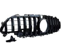 Rejillas frontales de radiador Para Mercedes Para Benz Clase CLS C257 Coupe De 4 Puertas 2019-2023 GT Estilo Parachoques Delantero Radiador Rejilla Entrada Aire BodyKits Parrilla Delantera(Negro)