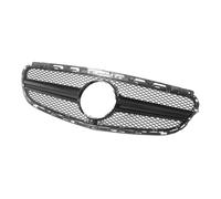 Rejillas frontales de radiador Para Mercedes Para Benz Clase E W212 2014-2016 E200 E250 E300 E350 Para AMG Estilo Parrilla Delantera Parachoques Superior Capó Malla Rejillas Frontales(Negro)