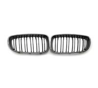Rejillas Frontales De Radiador Para Serie 3 Para GT Para F34 2013-2020 320i 328i 335i Para XDrive Rejillas Parachoques Delantero Doble Línea En Negro Brillante Coche Rejilla Marco(Carbon Fiber)