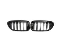 Rejillas Frontales De Radiador Para Serie 5 Para G30 Para G31 2017-2018 Rejilla Delantera Doble Listón En Negro Brillante Coche Rejilla Marco