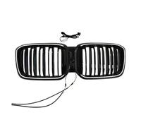 Rejillas frontales de radiador Para X3 G01 2022 2023 2024 Rejilla De Parachoques Delantero Estilo Doble Línea Riñón Con Luz Led Radiador Malla Automóvil Parrilla Delantera