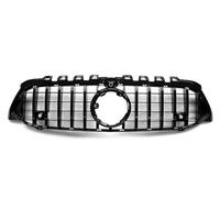 Rejillas frontales de radiador Parrilla Delantera GT Diamond Racing Para Mercedes W177 Para Benz A O A35 2019 2020 2021 2022 Compatible Con A250 A200 A180 A220 Parrillas delanteras(GT Black-Hole)