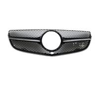 Rejillas frontales de radiador Parrilla GT Diamond Para Clase E W207 Gt R Para Coupe Prefacelift ABS E200 E260 E300 2014-16 Parrillas delanteras(B 14-16 Black with cam)