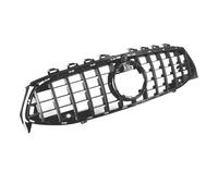 Rejillas Frontales De Radiador Parrilla Parachoques Delantera Negra Para Benz Para Clase CLA Para W118 Para C118 2020-2024 Para GTR Coche Rejilla Marco