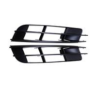 Rejillas frontales de radiador Rejilla Antiniebla Para Coche Cubierta Parachoques Inferior Delantera Rejilla Plástico Negro Para Audi Q7 2007 2008 2009 4L0807681 4L0807682 Rejilla Antiniebla Parachoqu