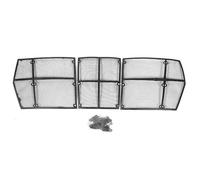 Rejillas frontales de radiador Rejilla de Coche de Malla protectora contra insectos para rejilla delantera de coche, compatible con Toyota Land Cruiser 200, LC200, FJ200 (2013-2019)(2008-2015)