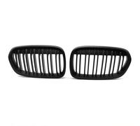 Rejillas frontales de radiador Rejilla de Coche de Rejilla central delantera deportiva de repuesto ABS para BMW Serie 1 F52 Sedán 2016-2020(Matt Black)