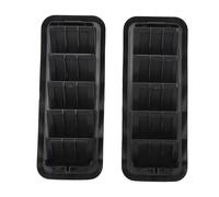 Rejillas frontales de radiador Rejilla de Coche de Rejilla de ventilación del panel trasero 13596856, repuesto compatible con la rejilla de alivio de presión de la cabina HD 1500, 2500 y 3500.