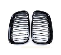 Rejillas frontales de radiador Rejilla De Entrada Delantera Parachoques Capó Malla Para X5 E70 X6 E71 E72 2007-2014 Como 30i 30d 35i 35d 40i 40d 48i 50i 50d Tuning Parrillas delanteras(5 Glossy Black)