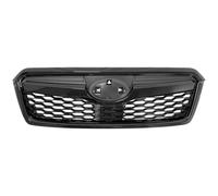 Rejillas frontales de radiador Rejilla De Radiador Para Parachoques Delantero Coche Carreras Para Subaru Para Forester 2013-2018 Parrillas delanteras(Negro)