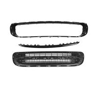 Rejillas frontales de radiador Rejilla Inferior Del Parachoques Delantero + Marco + Embellecedor De 51117250789 51117250787 51117250785 Para Cooper R56 LCI 2011-2013 Parrilla Delantera