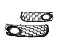 Rejillas Frontales De Radiador Rejilla Malla Para Faros Antiniebla 1 Par Para A5 Para S-Line Para S5 Para B8 Para RS5 2008-2012 Coche Rejilla Marco(Glossy Black)