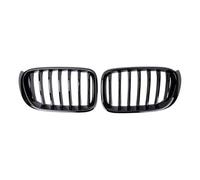 Rejillas Frontales De Radiador Rejilla Parachoques Delantera Coche Color Negro Brillante Una Sola Línea Para X3 Para X4 Para F25 Para F26 Años 2014 A 2017 Accesorios. Coche Rejilla Marco