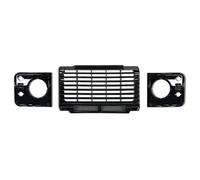 Rejillas frontales de radiador Repuestos Para Automóviles Diseño De Coches Parrilla Delantera Clásica Para Land Para Rover Para Defender 90 110 Parrillas delanteras(Style 2 glossy black)