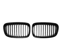 Rejillas Frontales Frontal Negra Brillante Parrilla Riñón para para F20 F21 1 Serie 2011-2014 Decorativa(Gloss 11)