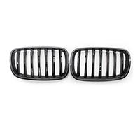Rejillas Frontales Marco Grill Car Front Riñón Grille ABS 2 Piezas para X5 X6 E70 E71 2008-2013 Decorativa