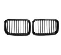 Rejillas frontales Para BMW Serie 3 E36 1992-1996 Parrillas Deportivas Tipo Riñón Color Negro Capó Delantero Parrilla Superior Delantera