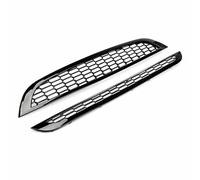 Rejillas frontales Para Mini Para Cooper R50 R52 R53 2001-2006 Parachoques Negro Brillante Capó Superior Inferior Rejilla Malla Protectora ABS