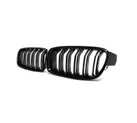 Rejillas Frontales, Parrilla Delantera 1 par Gloss Gloss Black/M Style Front Ridney Grille Grill Racing Grilles Uso Adecuado para BMW 3 Serie F30 F31 F35 2012-2018 Accesorios de Auto(Gloss Black)