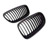 Rejillas Frontales, Parrilla Delantera 1 par Gloss/Matte Negro M-Color Ridney Front Grille Auto Racing Grille Uso Adecuado para BMW E90 E91 LCI 32 5i 328i 335i 2009 2010 2011(Matte Black)