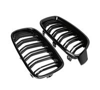 Rejillas Frontales, Parrilla Delantera 1pair Negro la Parrilla/Rejillas riñón Uso Apto para BMW 3-Series Car Styling