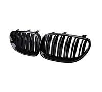 Rejillas Frontales, Parrilla Delantera Gloss Black Car Front Ridney Grille Grill Uso Adecuado para BMW 5 Serie E60 E61 M5 520I 535I 550I 2003-2010 Sedán